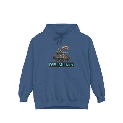 An American Tank REAL Military Hoodie - Hoodie | ShirtyAgents