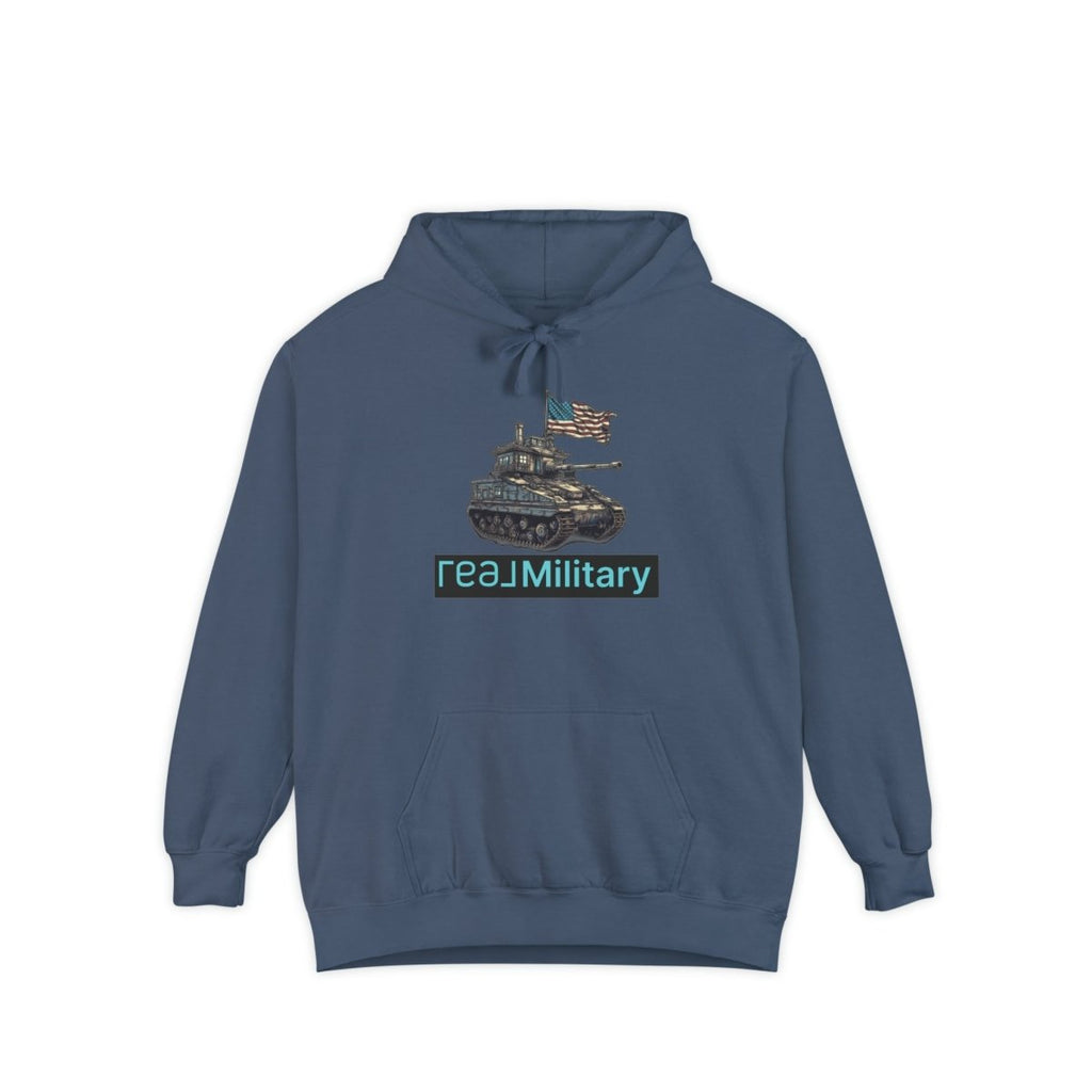 An American Tank REAL Military Hoodie - Hoodie | ShirtyAgents
