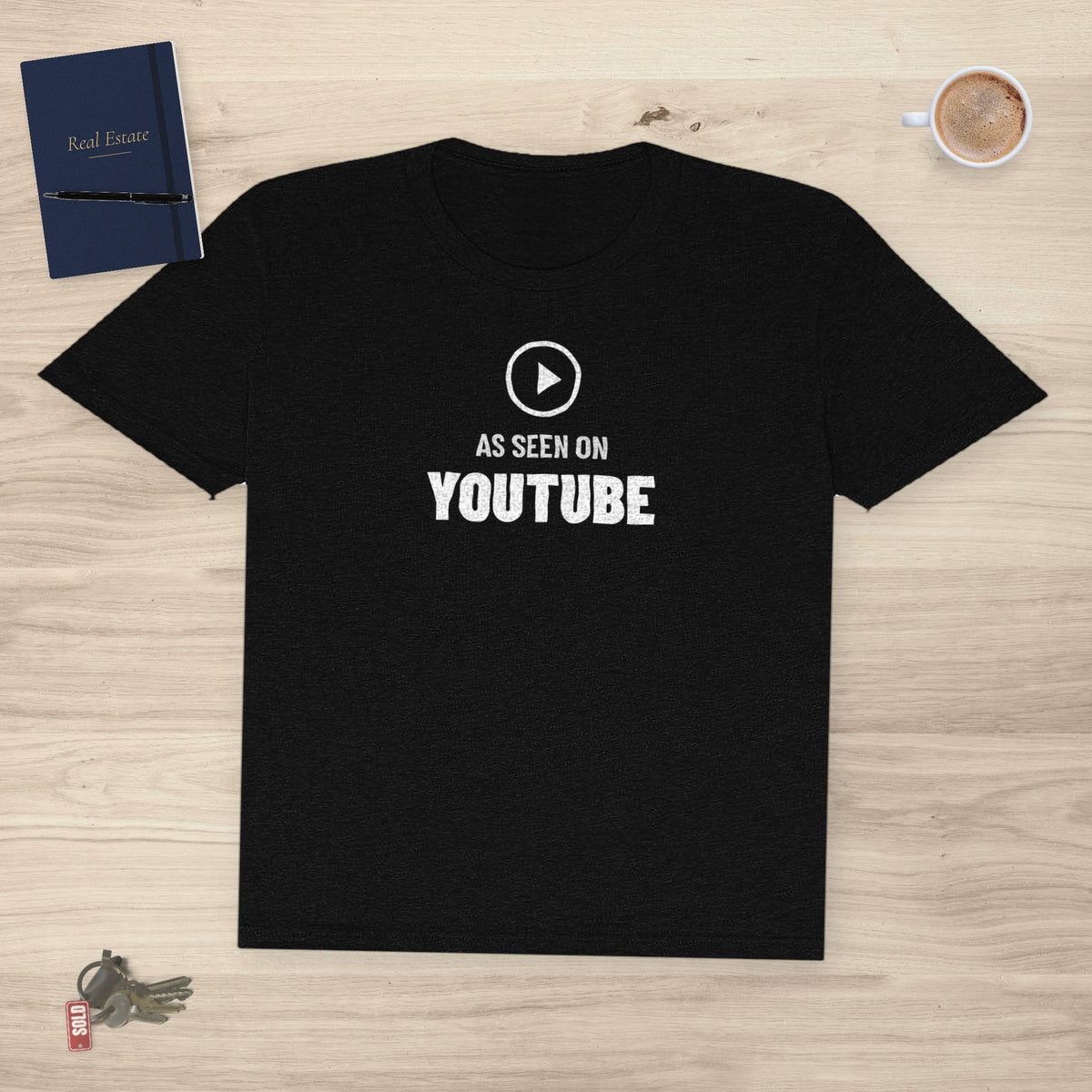 As Seen On YouTube | Soft Premium Tee - T-Shirt | ShirtyAgents