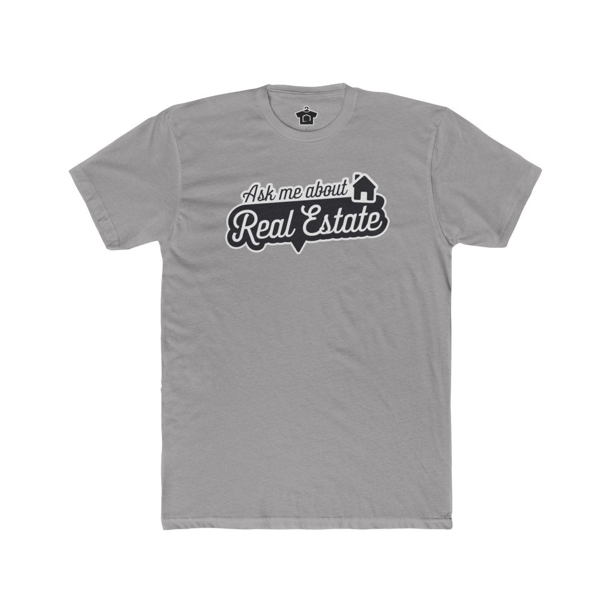 Ask Me About Real Estate Speech Bubble Tee - T-Shirt | ShirtyAgents
