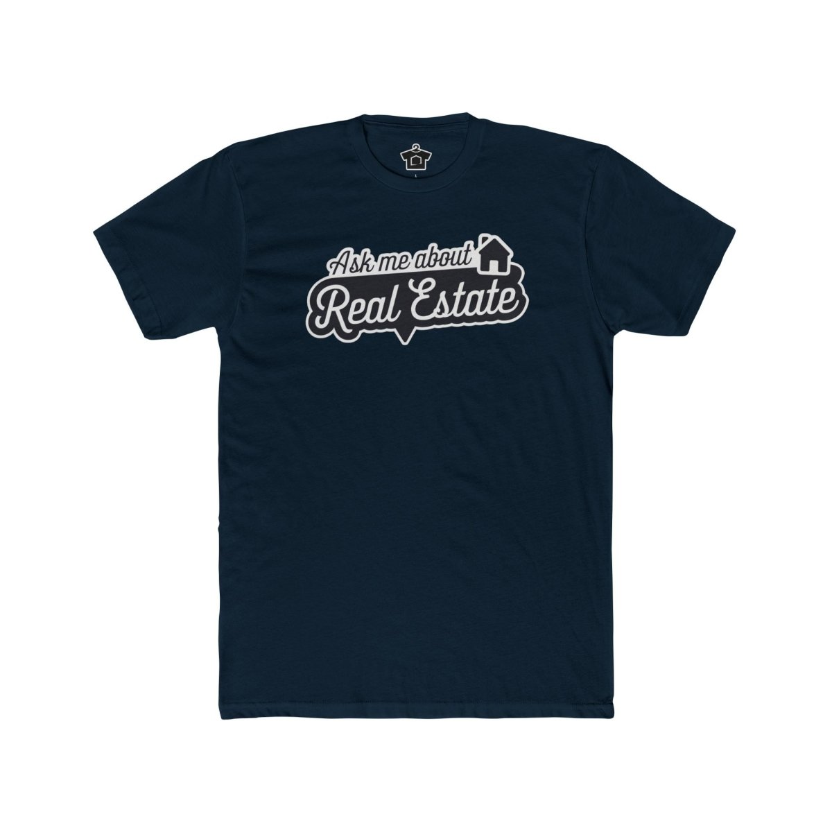 Ask Me About Real Estate Speech Bubble Tee - T-Shirt | ShirtyAgents