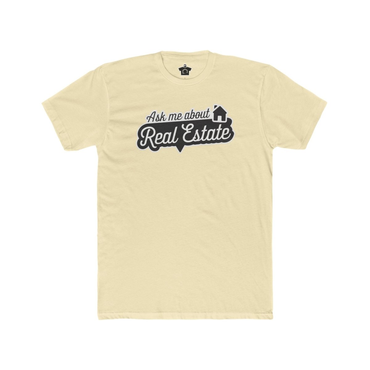 Ask Me About Real Estate Speech Bubble Tee - T-Shirt | ShirtyAgents