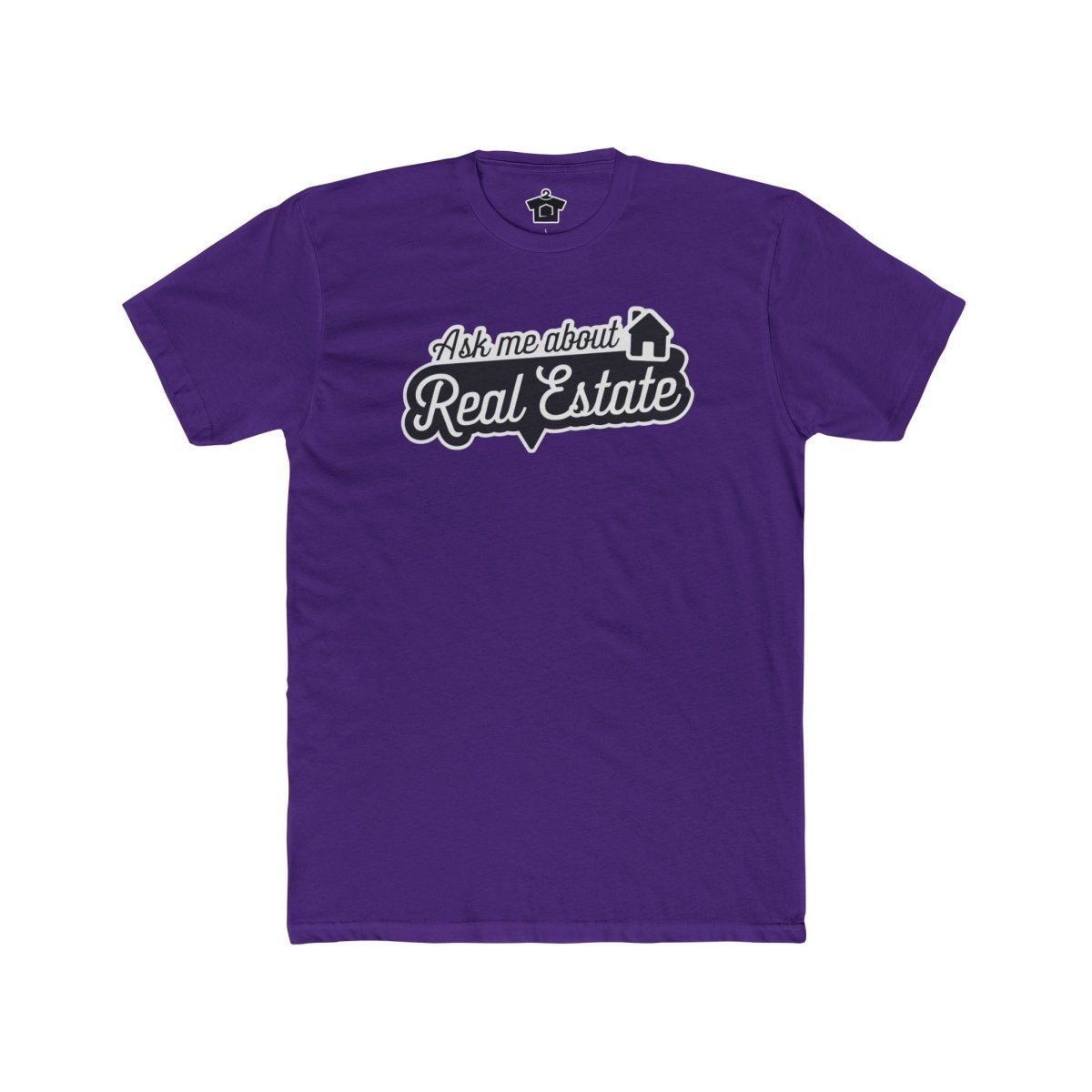 Ask Me About Real Estate Speech Bubble Tee - T-Shirt | ShirtyAgents