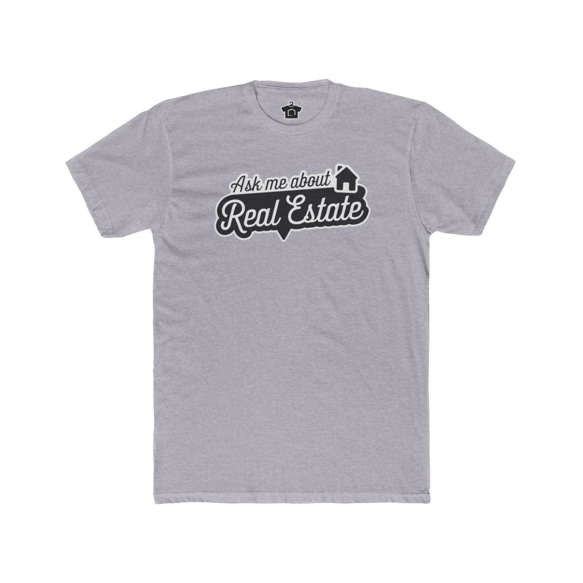 Ask Me About Real Estate Speech Bubble Tee - T-Shirt | ShirtyAgents