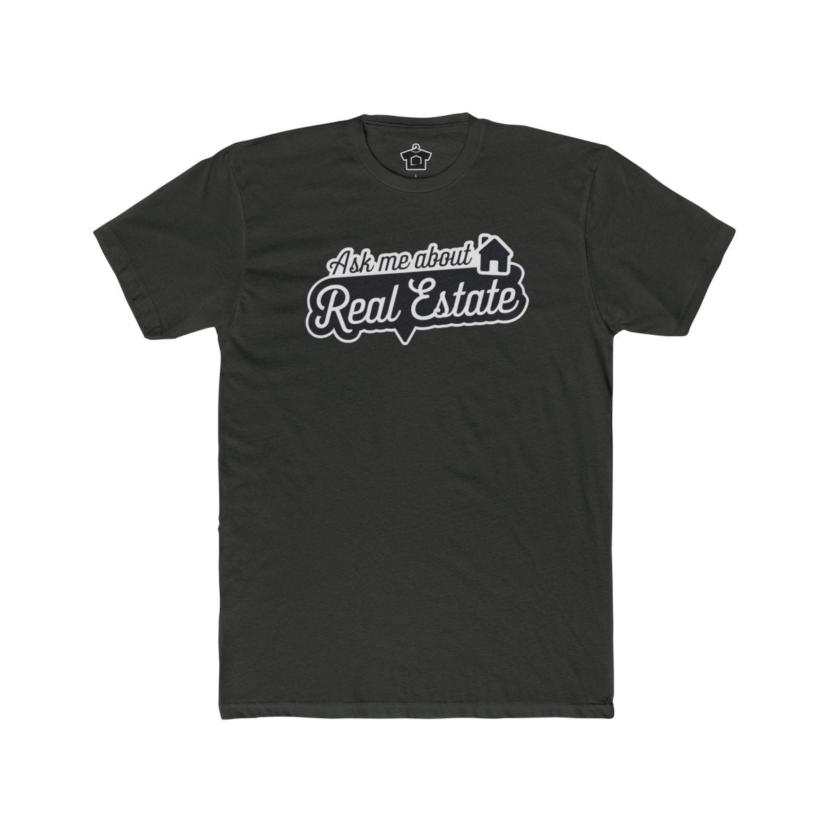 Ask Me About Real Estate Speech Bubble Tee - T-Shirt | ShirtyAgents