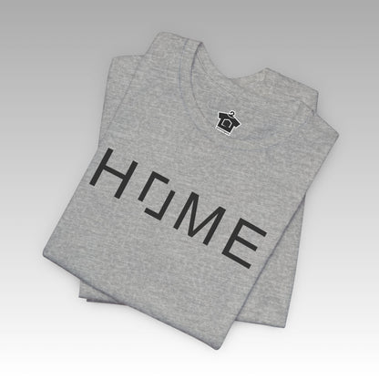 At Home With REAL – Black Tee - T-Shirt | ShirtyAgents