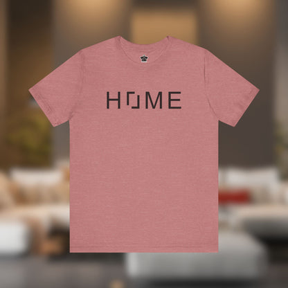 At Home With REAL – Black Tee - T-Shirt | ShirtyAgents
