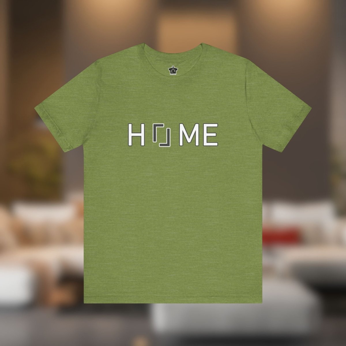 At Home with REAL Grey Tee - T-Shirt | ShirtyAgents