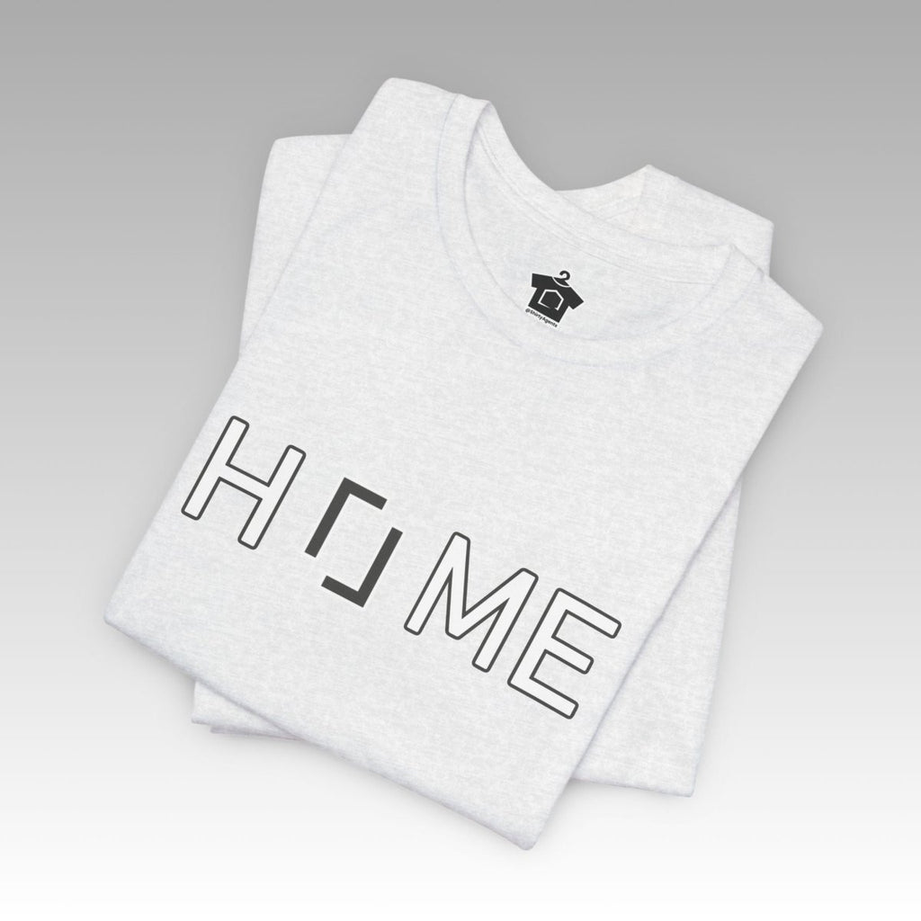 At Home with REAL Grey Tee - T-Shirt | ShirtyAgents