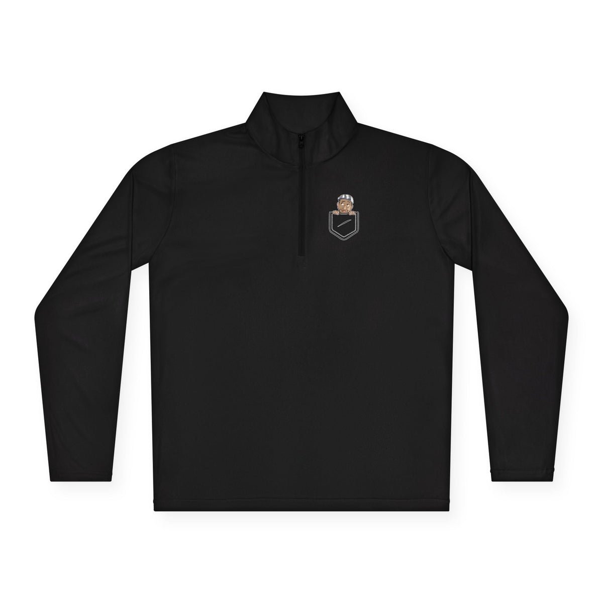 @ianofAustin In Your Pocket Athletic Quarter-Zip Pullover - Long-sleeve | ShirtyAgents