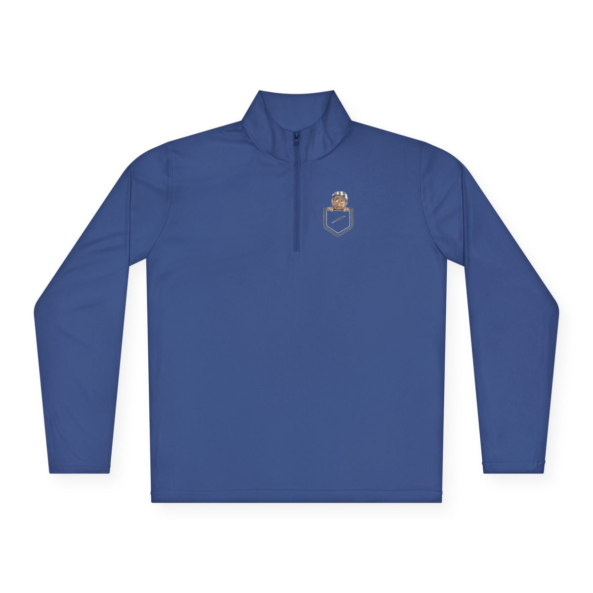 @ianofAustin In Your Pocket Athletic Quarter-Zip Pullover - Long-sleeve | ShirtyAgents