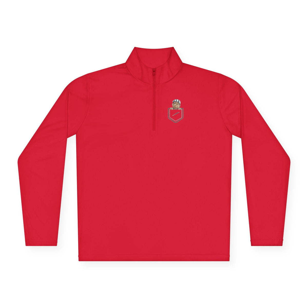 @ianofAustin In Your Pocket Athletic Quarter-Zip Pullover - Long-sleeve | ShirtyAgents