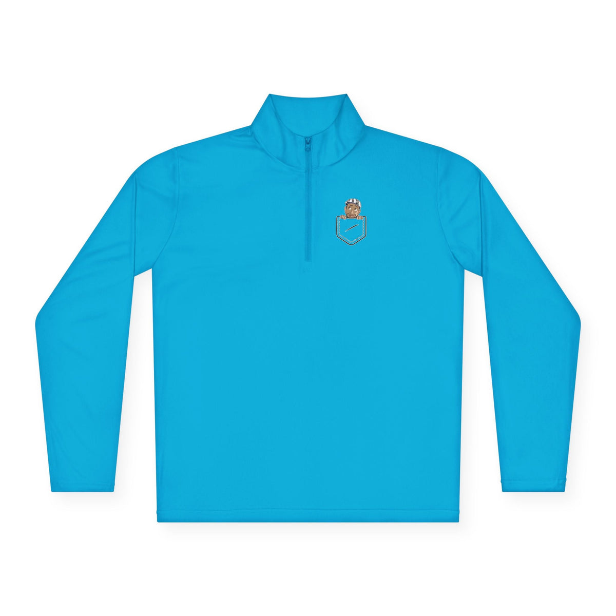@ianofAustin In Your Pocket Athletic Quarter-Zip Pullover - Long-sleeve | ShirtyAgents