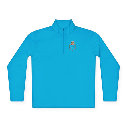 @ianofAustin In Your Pocket Athletic Quarter-Zip Pullover - Long-sleeve | ShirtyAgents