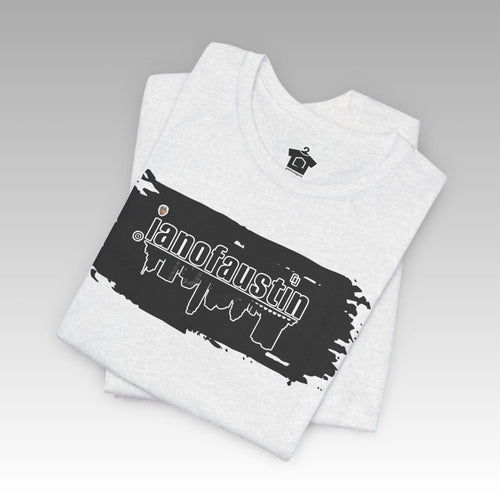 @ianofaustin REAL Austin Skyline Black Brush - T-Shirt | ShirtyAgents