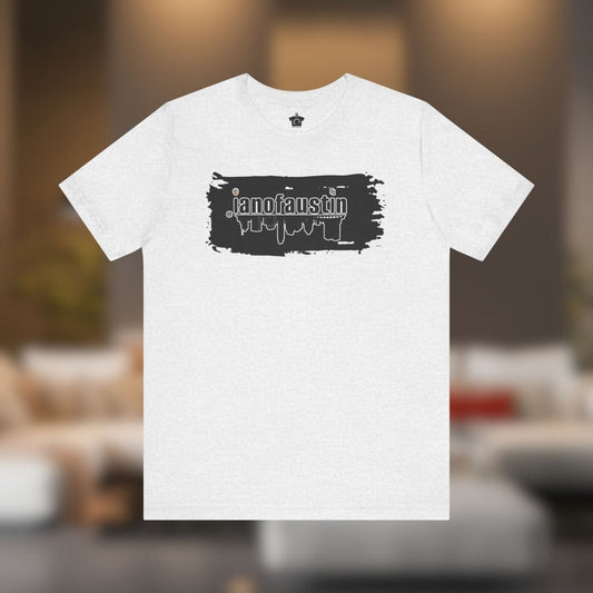 @ianofaustin REAL Austin Skyline Black Brush - T-Shirt | ShirtyAgents