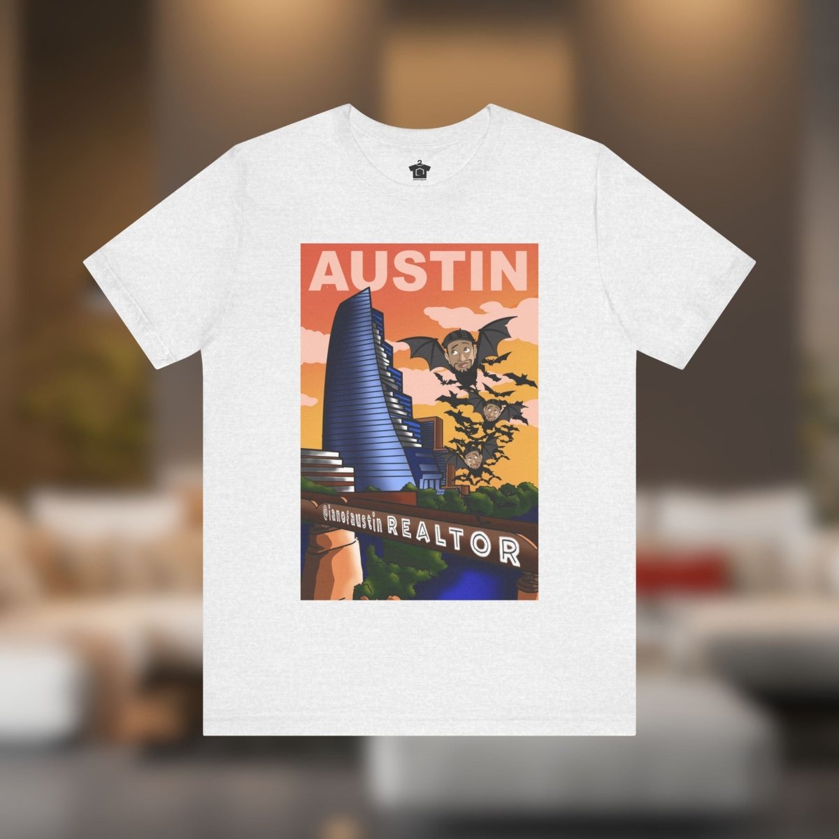 Austin Bat Bridge ianofaustin - T-Shirt | ShirtyAgents