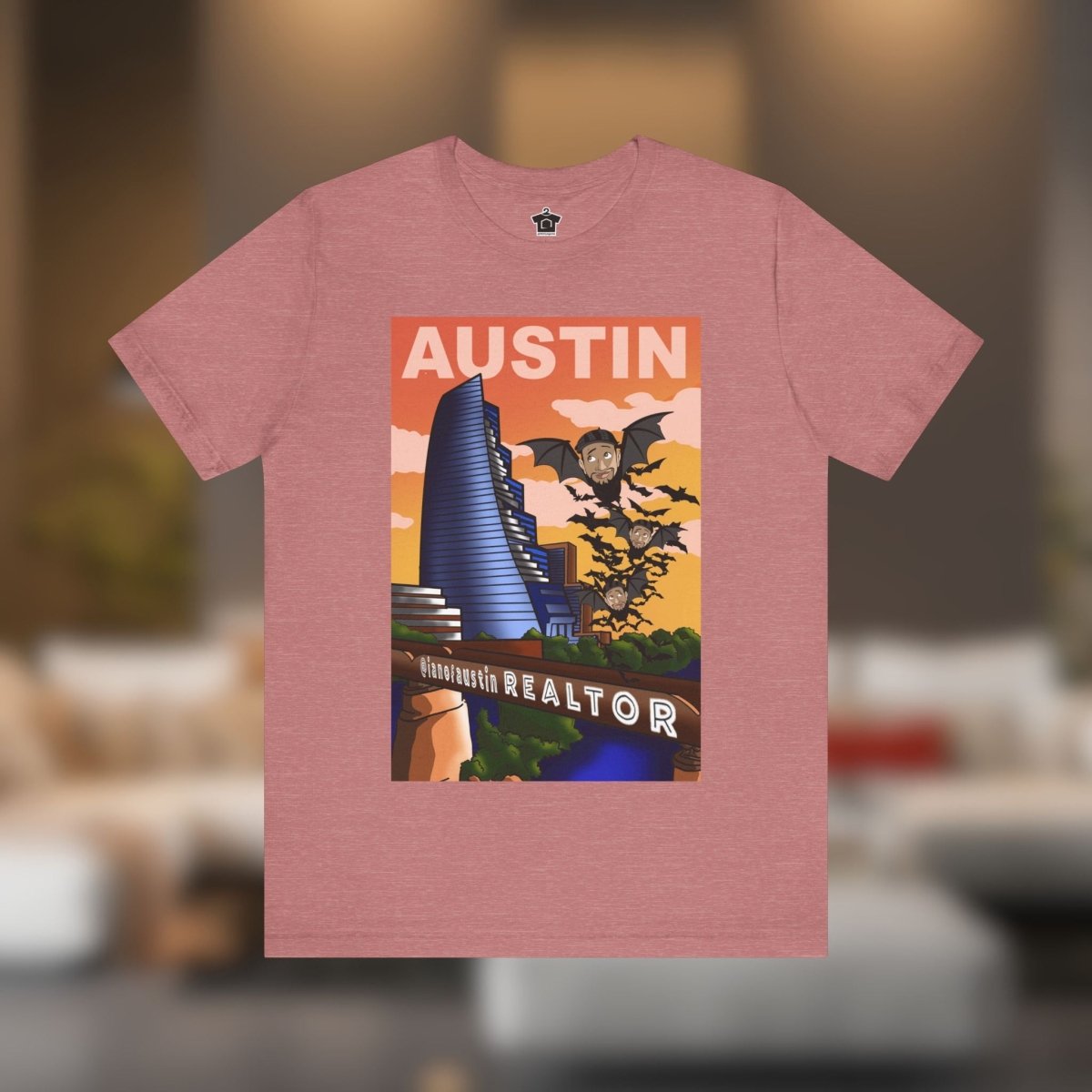 Austin Bat Bridge ianofaustin - T-Shirt | ShirtyAgents