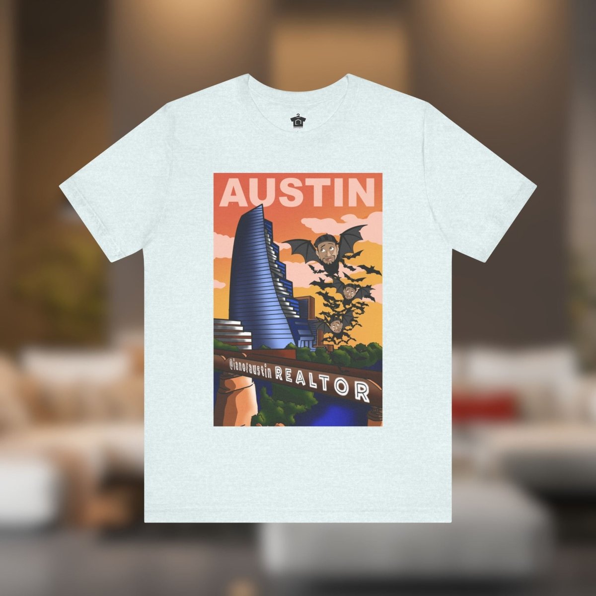 Austin Bat Bridge ianofaustin - T-Shirt | ShirtyAgents