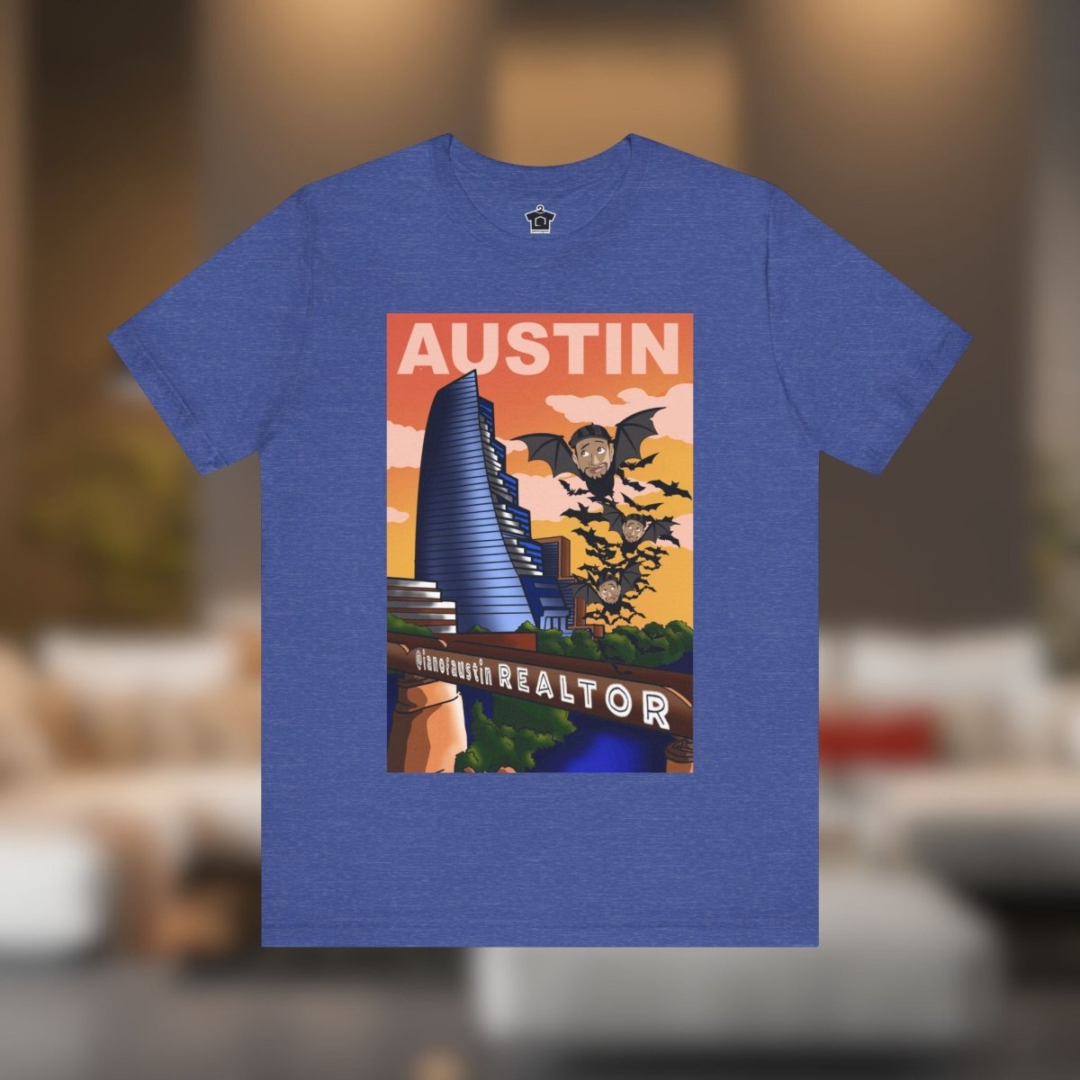 Austin Bat Bridge ianofaustin - T-Shirt | ShirtyAgents