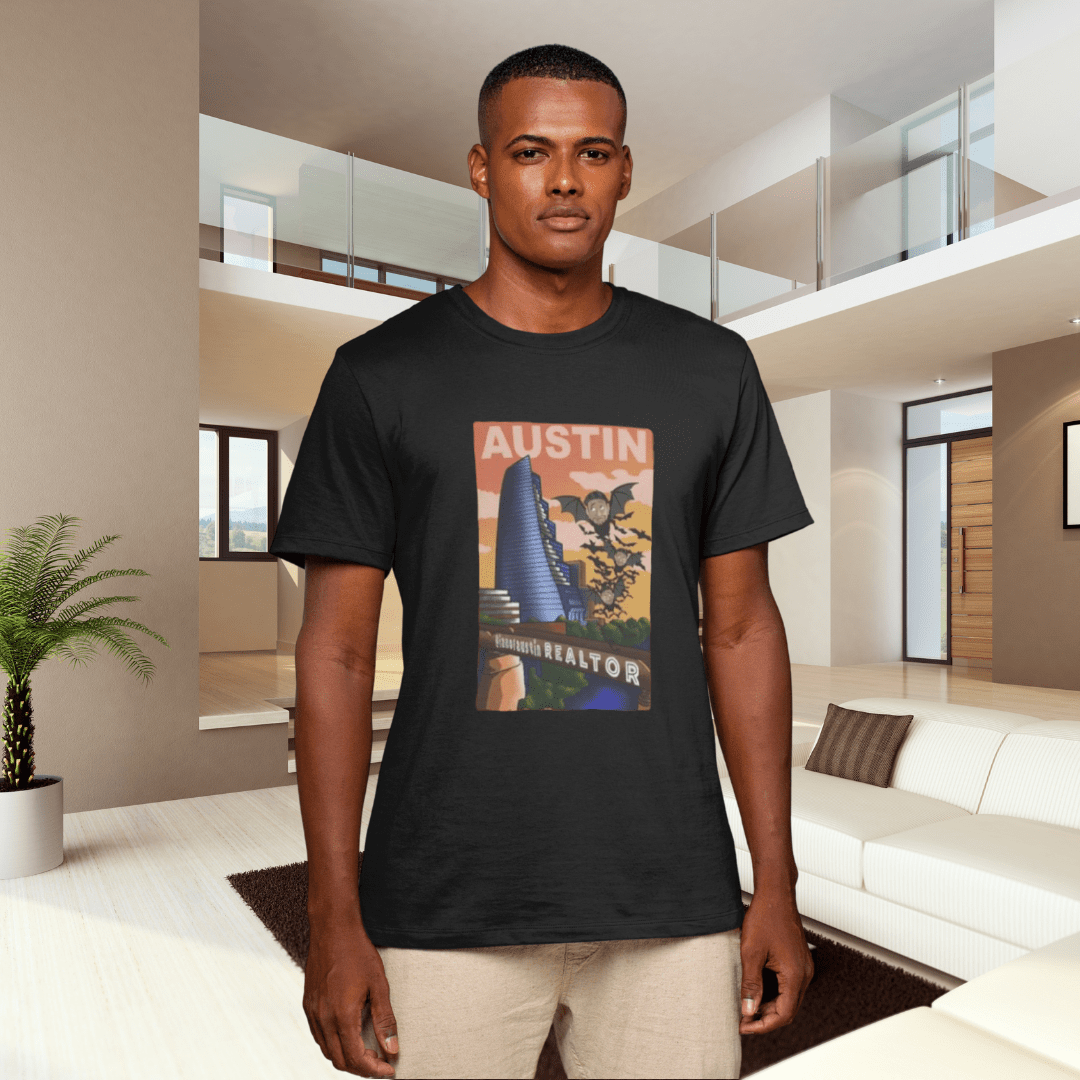 Austin Bat Bridge ianofaustin - T-Shirt | ShirtyAgents