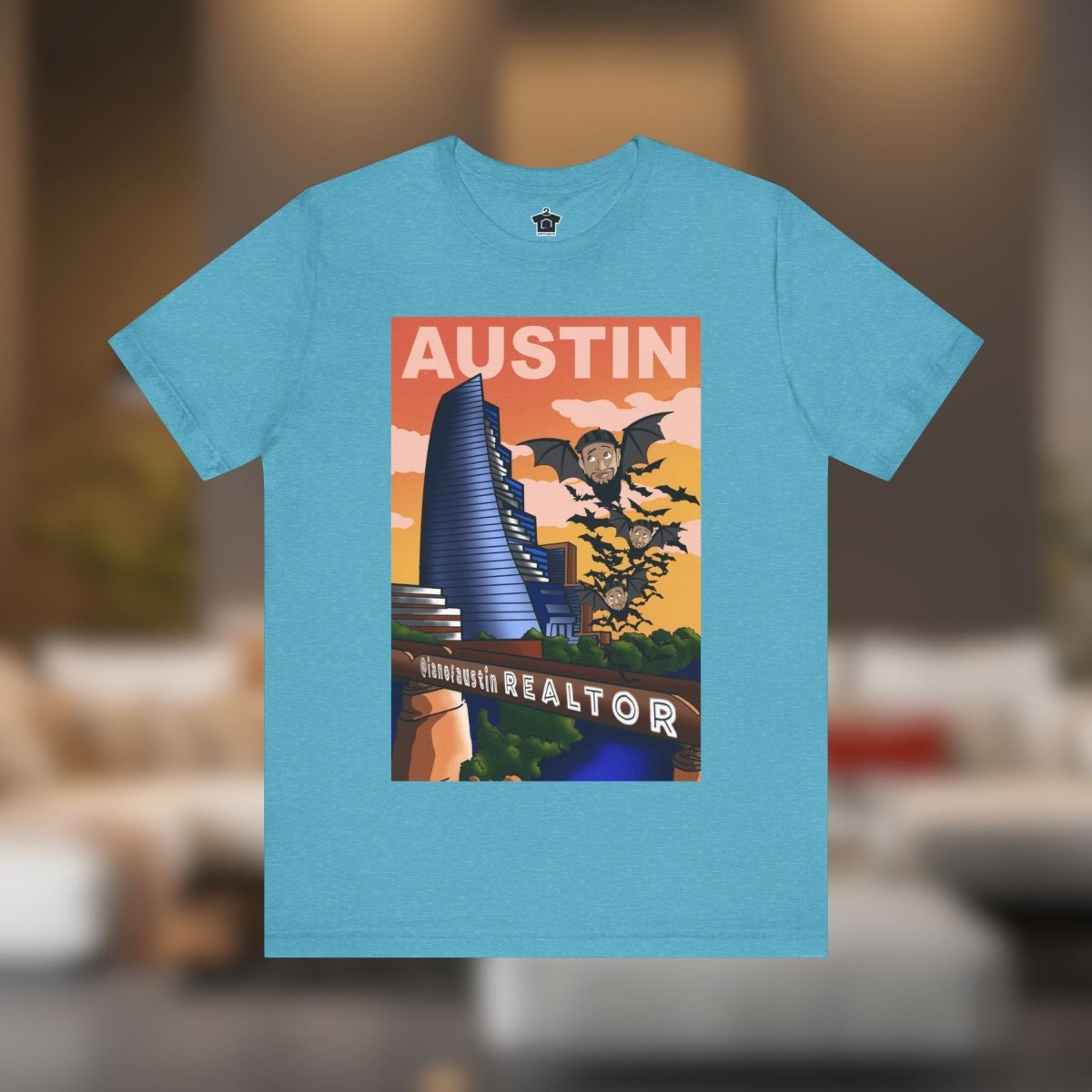 Austin Bat Bridge ianofaustin - T-Shirt | ShirtyAgents