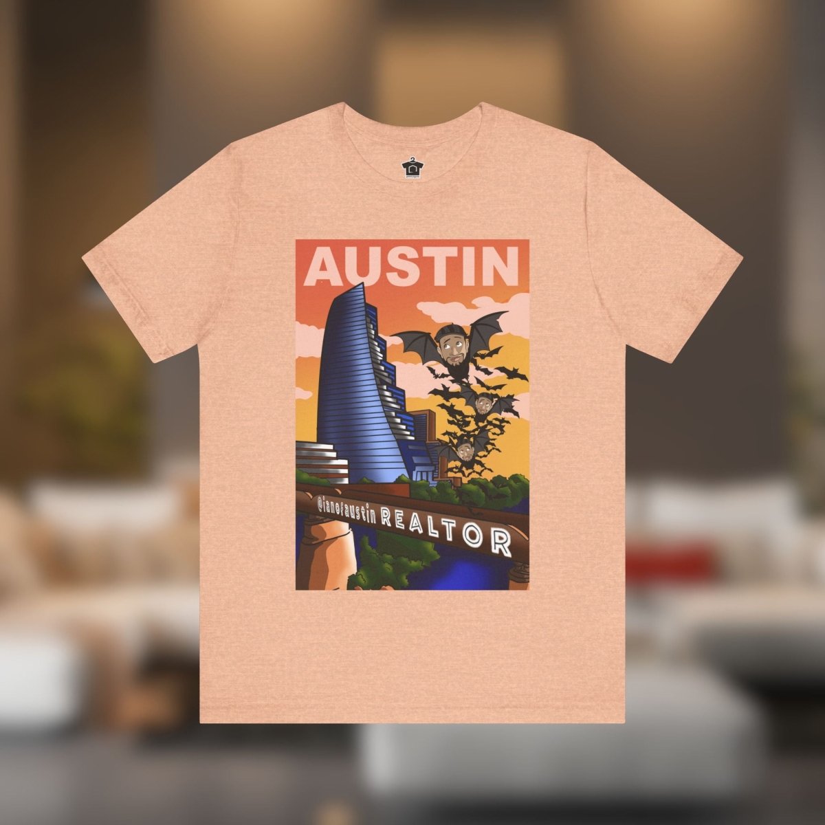 Austin Bat Bridge ianofaustin - T-Shirt | ShirtyAgents