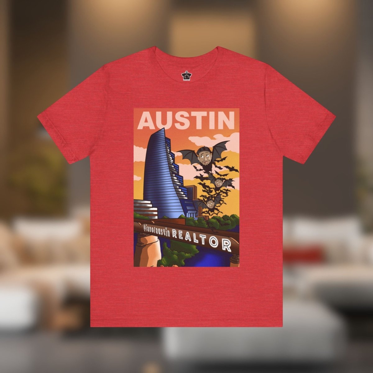 Austin Bat Bridge ianofaustin - T-Shirt | ShirtyAgents