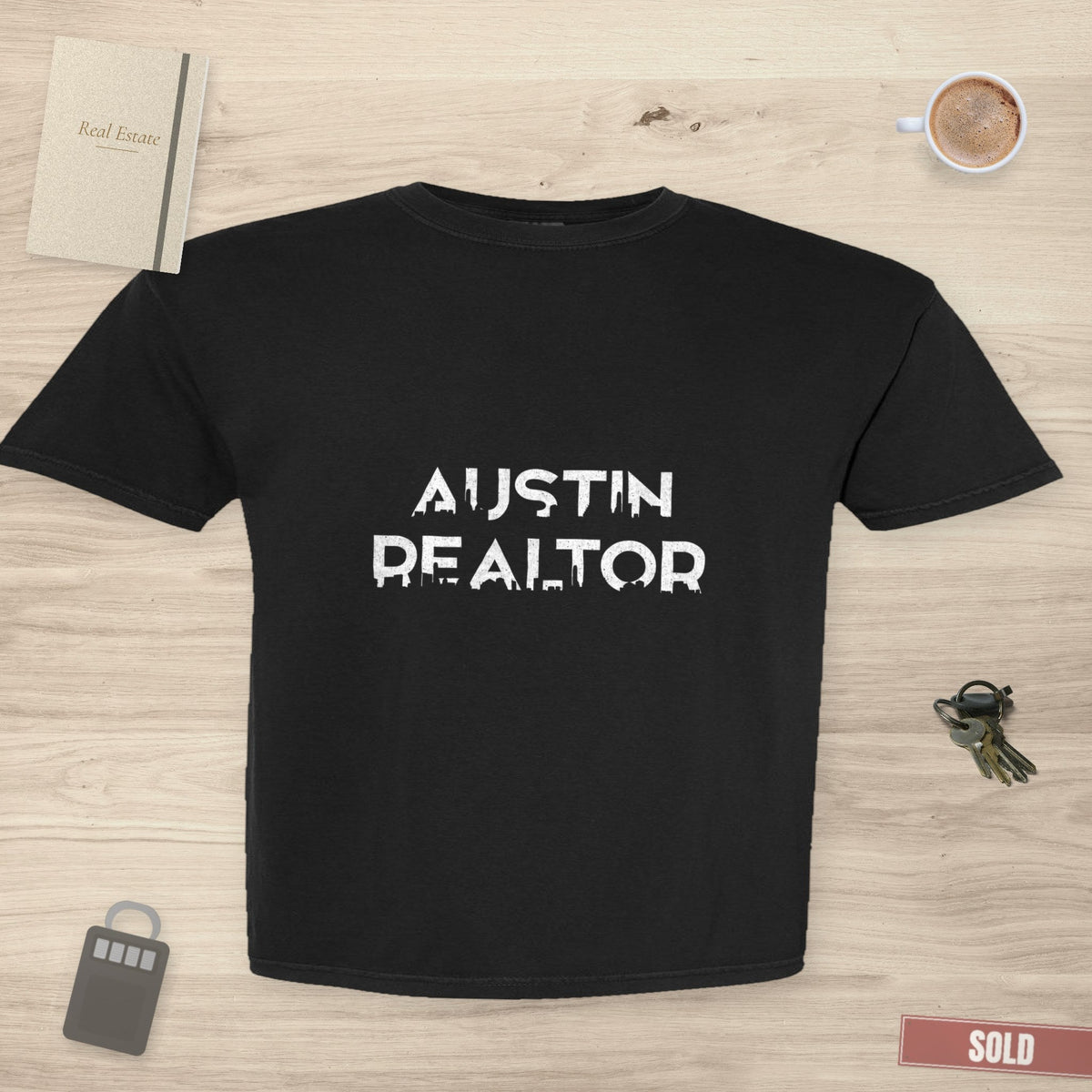 Austin Realtor Skyline | Classic Tee - T-Shirt | ShirtyAgents