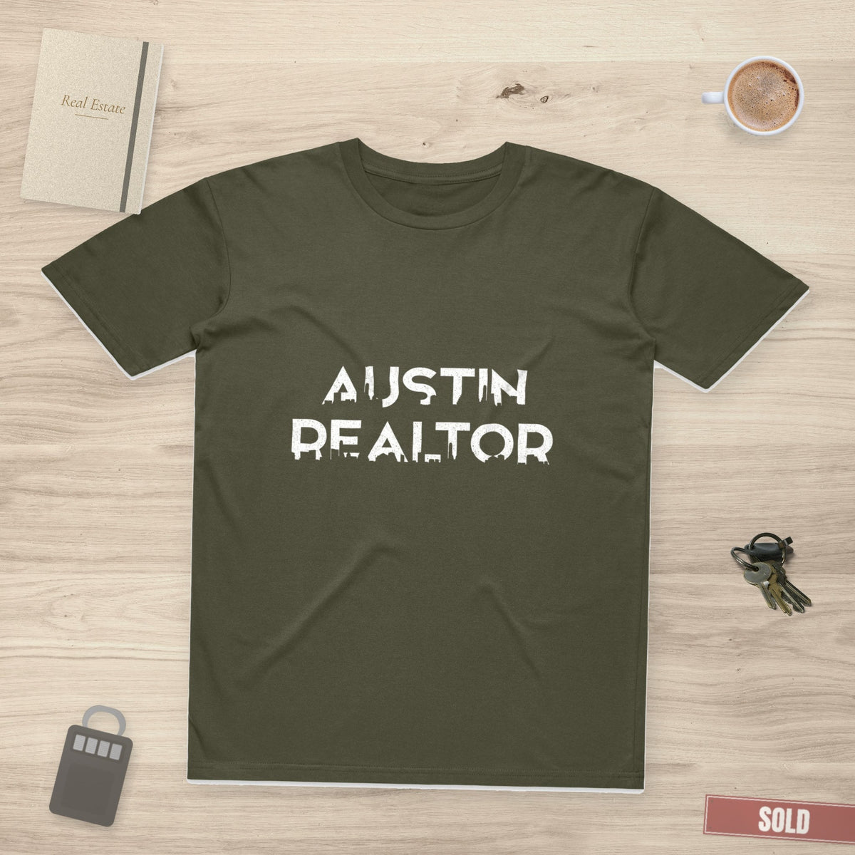 Austin Realtor Skyline | Classic Tee - T-Shirt | ShirtyAgents