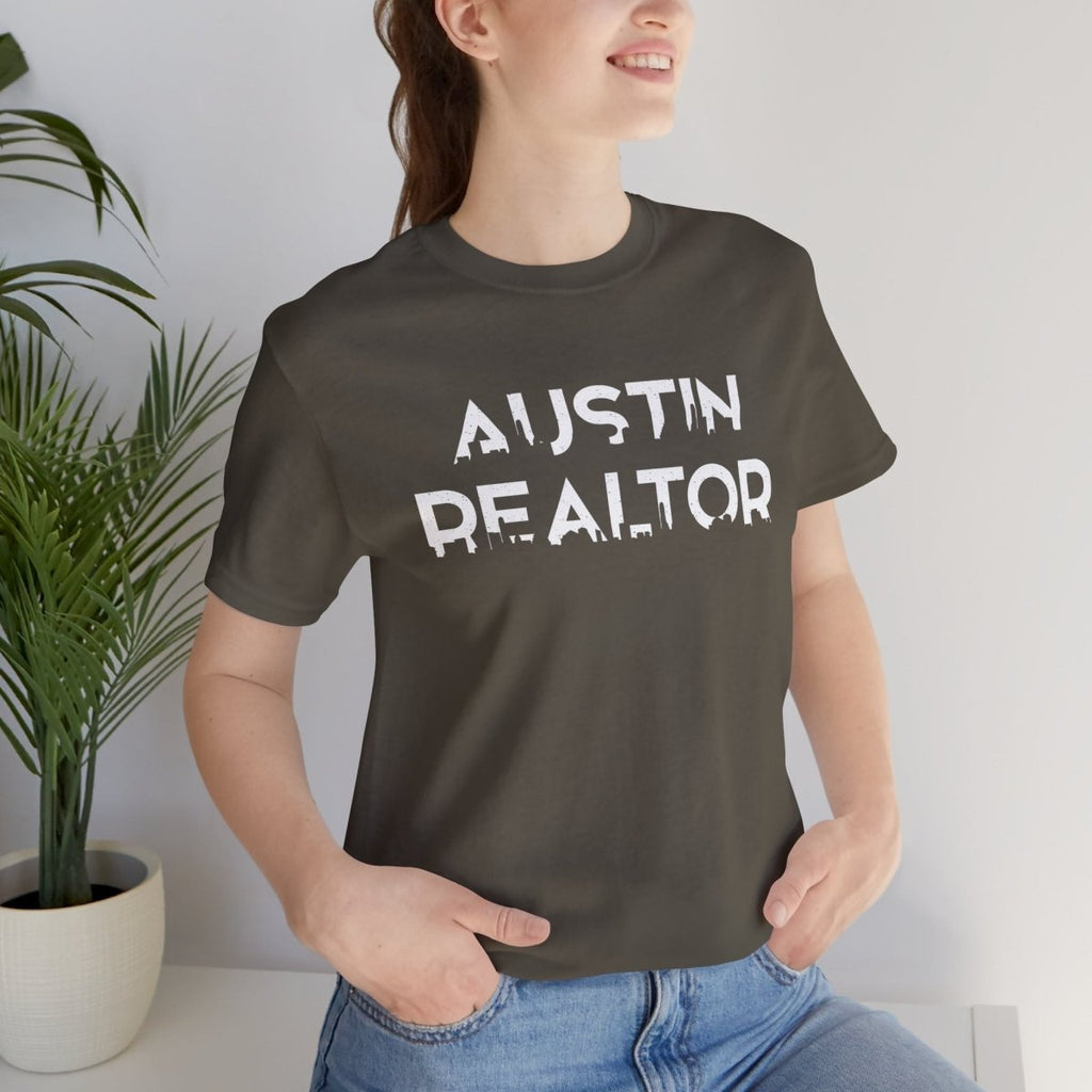 Austin Realtor Skyline - T-Shirt | ShirtyAgents