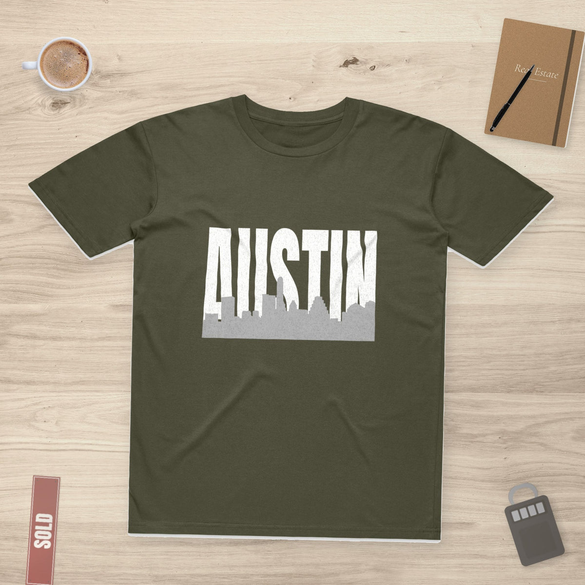 Austin Skyline | Classic Tee - T-Shirt | ShirtyAgents