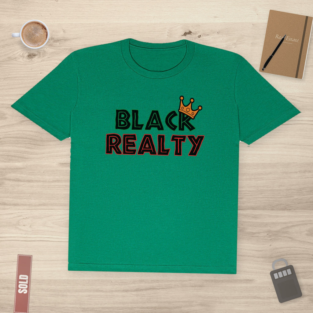 Black Realty Crown | Classic Tee - T-Shirt | ShirtyAgents