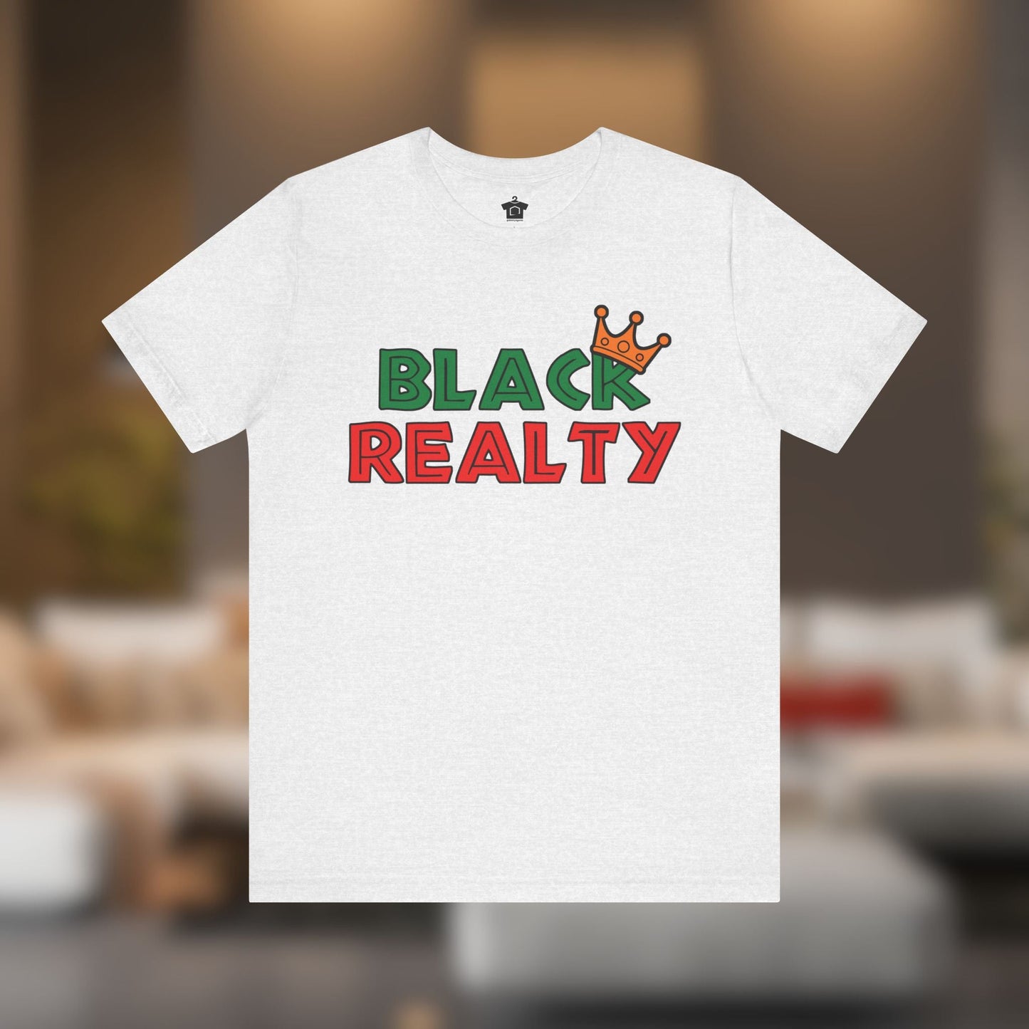 Black Realty Crown T-Shirt - T-Shirt | ShirtyAgents
