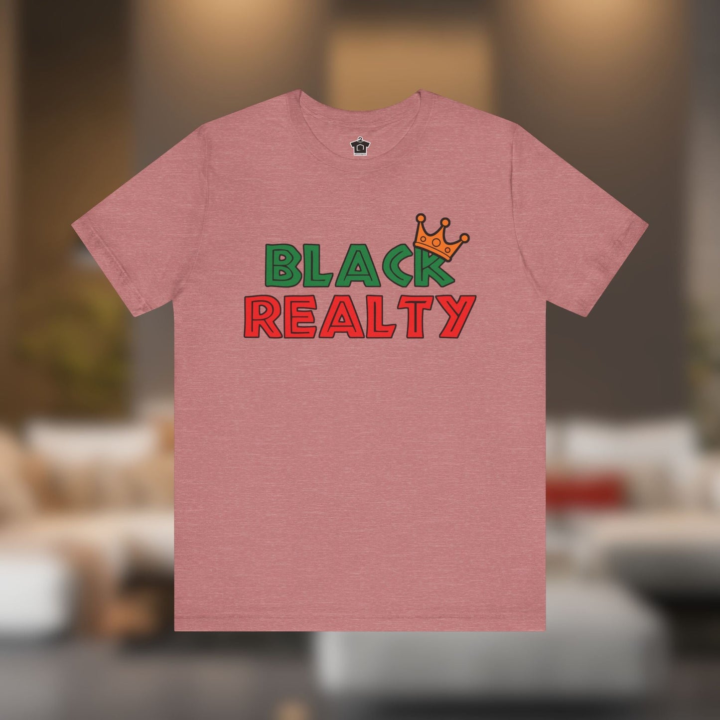 Black Realty Crown T-Shirt - T-Shirt | ShirtyAgents