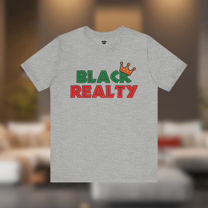 Black Realty Crown T-Shirt - T-Shirt | ShirtyAgents