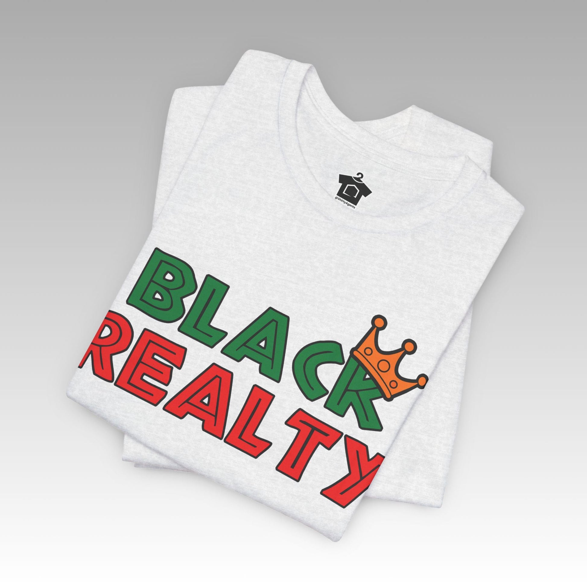 Black Realty Crown T-Shirt - T-Shirt | ShirtyAgents