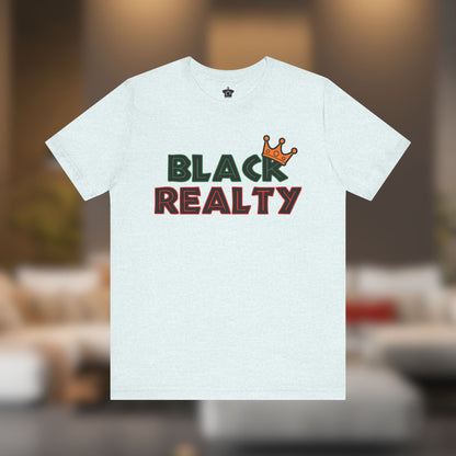 Black Realty Crown T-Shirt - T-Shirt | ShirtyAgents
