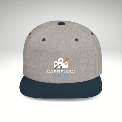 Cashflow Cribs Flat Bill Snapback Hat - Hats | ShirtyAgents
