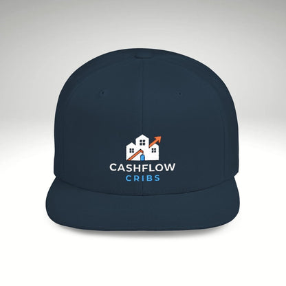 Cashflow Cribs Flat Bill Snapback Hat - Hats | ShirtyAgents