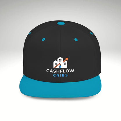 Cashflow Cribs Flat Bill Snapback Hat - Hats | ShirtyAgents