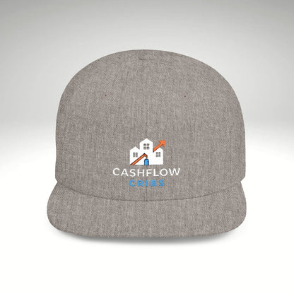 Cashflow Cribs Flat Bill Snapback Hat - Hats | ShirtyAgents
