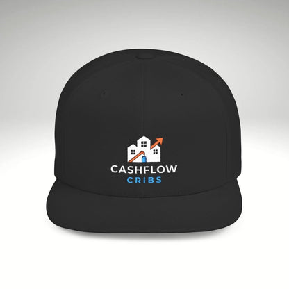 Cashflow Cribs Flat Bill Snapback Hat - Hats | ShirtyAgents