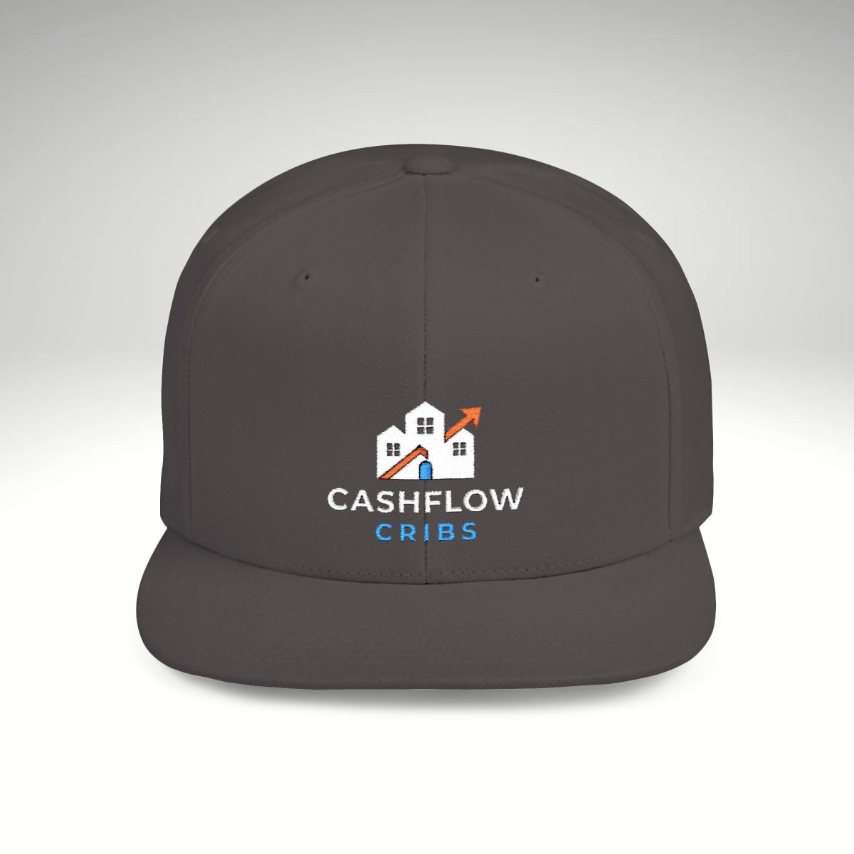Cashflow Cribs Flat Bill Snapback Hat - Hats | ShirtyAgents