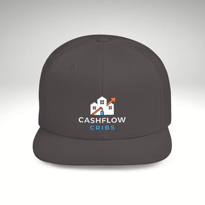 Cashflow Cribs Flat Bill Snapback Hat - Hats | ShirtyAgents