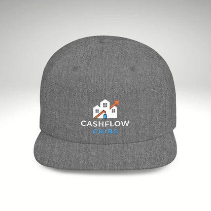 Cashflow Cribs Flat Bill Snapback Hat - Hats | ShirtyAgents