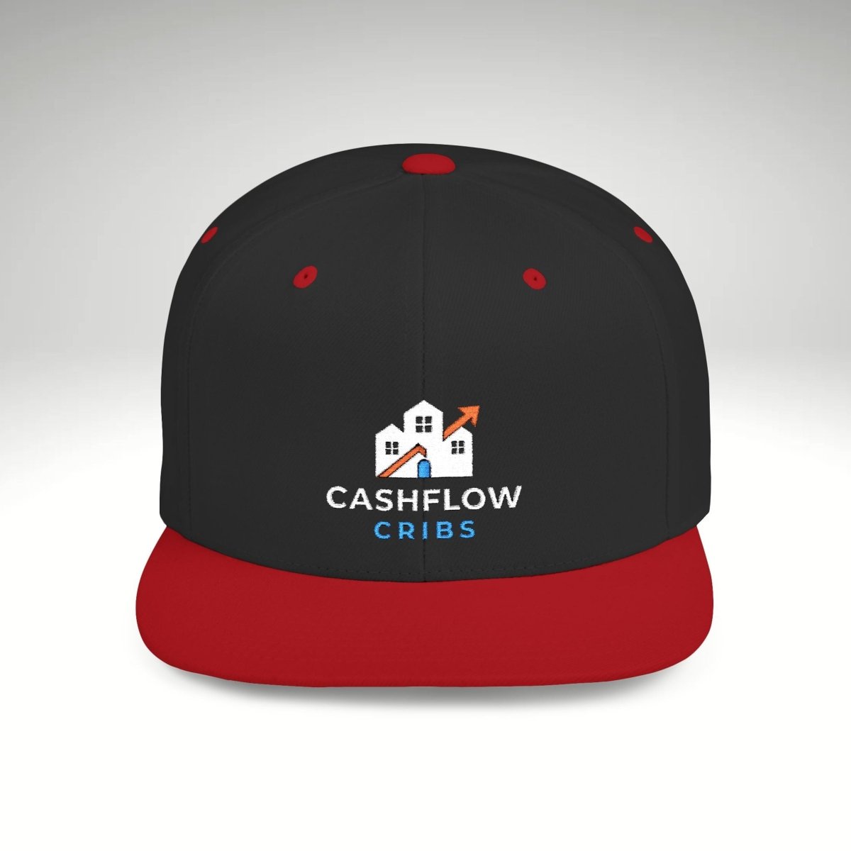 Cashflow Cribs Flat Bill Snapback Hat - Hats | ShirtyAgents