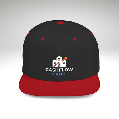 Cashflow Cribs Flat Bill Snapback Hat - Hats | ShirtyAgents