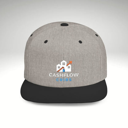 Cashflow Cribs Flat Bill Snapback Hat - Hats | ShirtyAgents