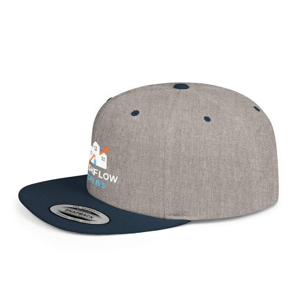 Cashflow Cribs Flat Bill Snapback Hat - Hats | ShirtyAgents